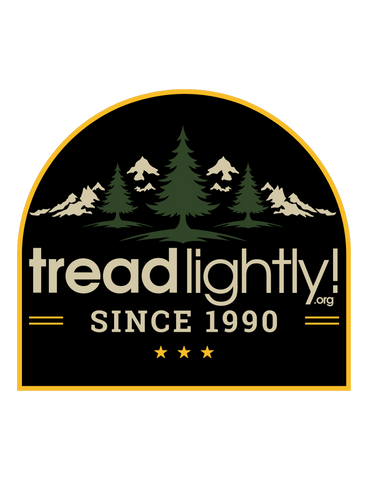 Tread Lightly! Since 1990 Decal