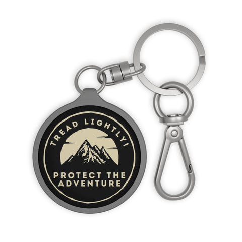 Adventure Keyring Tag | Tread Lightly!